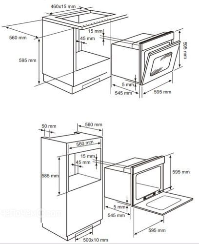 Духовой шкаф bosch hbg 43t320